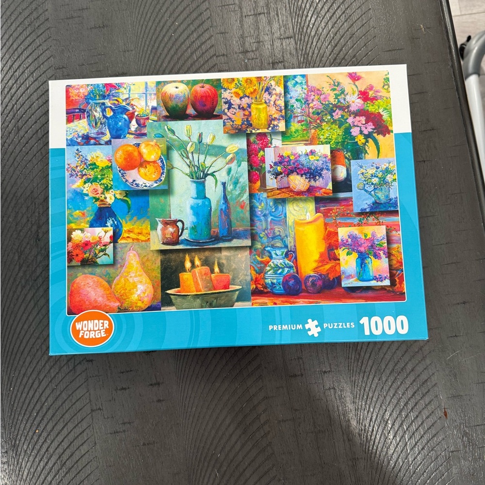 Wonder Forge Still Life Beauty 1000 Piece Jigsaw Puzzle 13 x 10, Multicolor